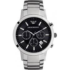 Shop designer items by giorgio armani online. Ar2434 Armani Emporio Watch Stainless Steel Classic Mens Chronograph