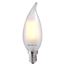 Bulbrite Led4ca10 27k Fil E12 F Candelabra E12 Base 4w Led Frost Filament Ca10 Bulb Frost Finish You Could Discover More Informati Light Bulb Bulb Bulbrite