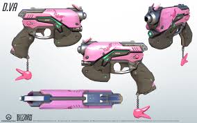 D Va Cosplay Reference Guide 4 Overwatch Weapon Concept Art Overwatch Overwatch Cosplay