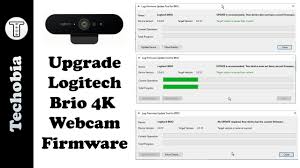 How To Update Or Upgrade Firmware Of Logitech Brio 4k Webcam Youtube