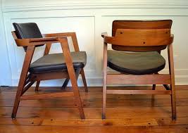 Reserved For Aaron Pair Of Danish Midcentury Modern Gunlocke Etsy Chair Midcentury Modern Vintage Chairs