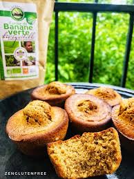 Muffins A La Farine De Banane Verte Banane Verte Recette Blinis Banane