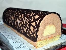 Buche Chocolat Caramel Et Insert Creme Brulee La Cuisine De Karinette Recette Buche Chocolat Dessert Noel Gateaux Et Desserts