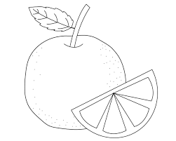 Orange Fruits Coloring Pages Fruit Coloring Pages Coloring Pages Coloring Pages For Kids