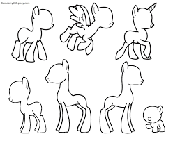 My Little Pony A Family Coloring Coloring Page My Little Pony Drawing My Little Pony Coloring My Little Pony Craft