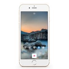 Ios Camera Application Mockup Design