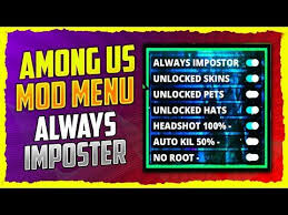 Among Us Hack Always Imposter Mod Menu Download For Android Ios Youtube Menu Download Imposter Hacks