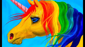 Easy Learn To Paint Rainbow Unicorn Acrylic Tutorial Beginners And Kids Theartsherpa Youtube A super easy and cool painting idea for kids to get creative with!