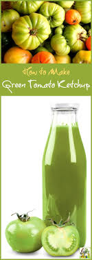 How To Make Green Tomato Ketchup Green Tomato Ketchup Recipe Green Tomato Recipes Green Tomatoes