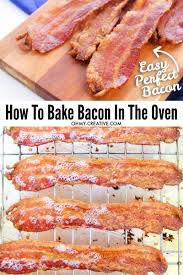 Save Yourself Time Cooking Bacon This Is How To Easily Bake Bacon In The Oven With No Mess And Just One Pan Perfect Crisp In 2020 Baked Bacon Bacon In The