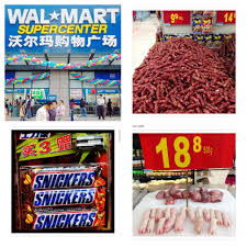An Example Of Stimulus Diffusion Is The American Store Walmart Becoming International And Expanding To China Instead Of Sel Pig Feet American Food Pig Heart