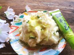 Copy Cat Cheesecake Factory Wasabi Mashed Potatoes Wasabi Mashed Potatoes Mashed Potatoes Cheesecake Factory