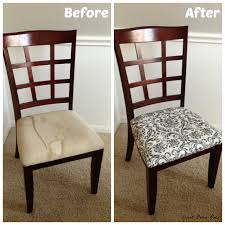 Dining Room Makeover Before After Grace And Good Eats Fabric Dining Room Chairs Dining Room Makeover Dinning Room Chairs