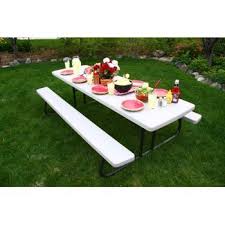 Lifetime 8 Folding Picnic Table Folding Picnic Table Picnic Table Outdoor Picnic Tables