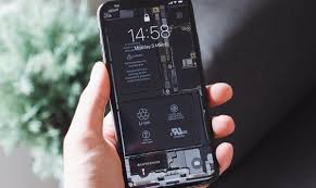 Show Off The Inside Of Your Iphone X With This See Through Wallpaper Iphone Wallpaper Lights Iphone Wallpaper Images Minimal Interior Design