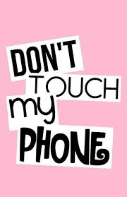 To exclude a word, you can simply add a dash in front of it. Top 25 Don T Touch My Phone Wallpapers Iphone2lovely Cute Wallpaper For Phone Iphone Wallpaper Kawaii Dont Touch My Phone Wallpapers