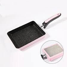 Tamagoyaki Japanese Omelette Pan Egg Pan Colour Collection Hard Anodized Nonstick Coating Carbon Steel Pan Pf Carbon Steel Pan Omelette Pan Color Collection