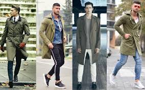 Men S Trench Coats Buying Guide Outfit Ideas Men S Trench Coat Green Trench Coat Trench Coat Men