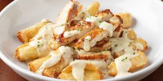 Ziti Fritta With Grilled Chicken And Alfredo Chicken Fritta Recipe Noddle Recipes Ziti Pasta Recipe