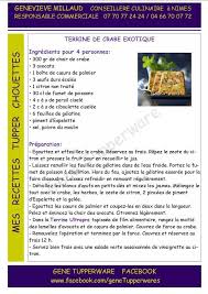 Tupperware Recette Tupperware Recette Illustree Recette Tuperware