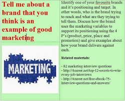 Pin By Marketing Career On Marketing Interview Questions Marketing Interview Questions Job Interview Questions Executive Interview Questions