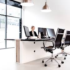 Custom Workstations For Four With Hidden Wire Management For Me Lewis Vancouver Bc Furniture Commercial Furniture Contract Furniture