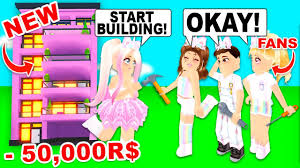 My Fans Move Into My New Apartment Building In Adopt Me Roblox Youtube