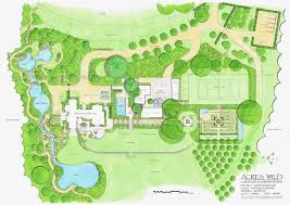 Acres Wild Traditional Terraces Masterplan Landscape Design Plans Garden Design Plans Landscape Plans