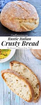 Rustic Italian Crusty Bread Recipe Video Ciaoflorentina Recipe Bread Recipes Homemade Artisan Bread Recipes Recipes