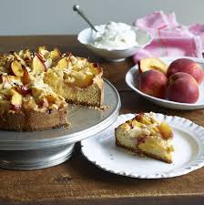Just Wanted To Share This Delicious Recipe From Lidia Bastianich With You Buon Gusto Peach Almond Cake Peach Recipe Almond Cakes Almond Pie