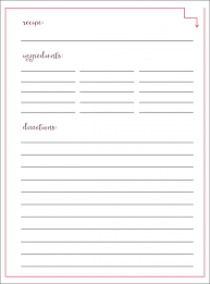 Free Printable Recipe Cards Recipe Cards Printable Free Recipe Cards Template Printable Recipe Cards
