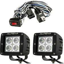 Alpena 1500 Lumen Quadfire Led Pod Light Install Kit 2 Pcs Walmart Com Alpena Led Installation