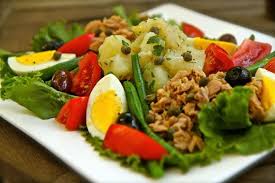 How To Make Julia Child S Salade Nicoise Video Average Betty Nicoise Salad Recipe French Salad Recipes Healthy Recipes