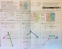 Linear Piecewise Functions Foldable Writing Equations Functions Foldable Linear Function