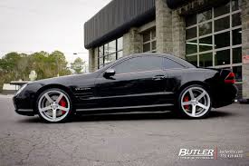 Mercedes Sl Class With 20in Vossen Cv3 R Wheels Exclusively From Butler Tires And Wheels In Atlanta Ga Image Number 9369 Mercedes Sl Mercedes Sl500 Mercedes