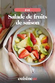 Salade De Fruits De Saison Recette En 2020 Salade De Fruits Salade De Fruits De Saison Salade De Fruits Ete
