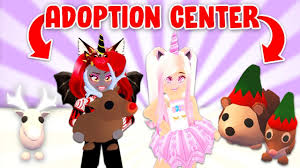 Iamsanna And I Opened A Christmas Pet Adoption Center In Adopt Me Roblox Youtube