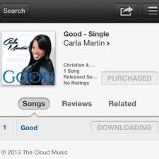 Carla Martin S New Hit Single Good Is A Must Have For Music Lovers Download Your Copy Today On Itunes Amazon Mp3 Google Pl Song Reviews Music Lovers Songs