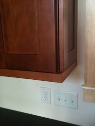Authentic End Panel On Wall Cabinet W Shaker Light Rail Moulding Diamond Rustic Alder Kitchen Cabinets Trim Kitchen Units Decor Kitchen Cabinet Styles