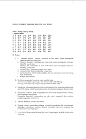 Kunci Jawaban Buku Paket Biologi Kelas 10 Penerbit Mediatama Guru Galeri