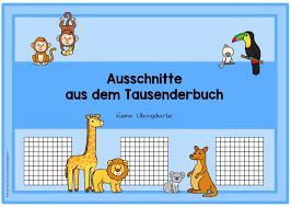 Vorlage auf normalpapier ausdrucken (variante (b) wenn gewünscht / laminieren).• zahlenstreifen ausschneiden.• kindergarten mathe aktivitäten. Ideenreise Blog Kleine Ubungskartei Zum Tausenderbuch