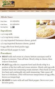 The Actual Olive Garden Alfredo Sauce Recipe From Their Website Olive Garden Alfredo Sauce Recipe Olive Garden Alfredo Sauce Alfredo Sauce Recipe