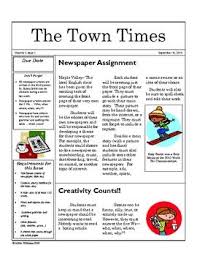 Expository Writing Students Create A Themed Newspaper Expository Writing Expository Writing Activities Homeschool Writing