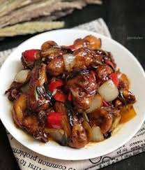 Ayam Lada Hitam Resep Masakan Resep Masakan Sehat Resep Masakan Asia