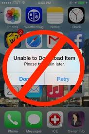 How To Fix The Unable To Download Item Please Try Again Later Ios Error Latest Ios Ipad Ios Fix It