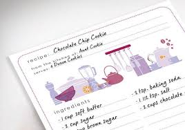 Fiches De Recettes Imprimables Modeles De Cuisine Par Dezigndaze Cookies Recipes Chocolate Chip Chocolate Chip Cookies Butter Cups