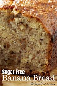 Banana Bread That Has No Added Sugar In It Great Recipe Idea Sugarfree Recipe Recipe For Sugar Free Banana Bread Sugar Free Banana Bread Sugar Free Bread