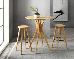 Greenington Mimosa Caramelized 36 Round Bar Table In 2020 Round Bar Table Bar Table Dining Table