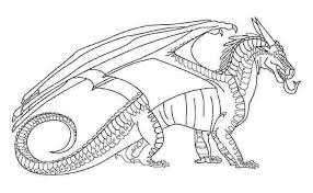 Dragon Coloring Pages Wings Of Fire Rainwing Dragon From Dragon Coloring Page Wings Of Fire Dragons Wings Of Fire