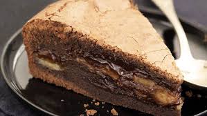 Gateau Fondant Chocolat Banane En 2020 Recette Dessert Chocolat Fondant Chocolat Banane Recette Gateau Banane Chocolat